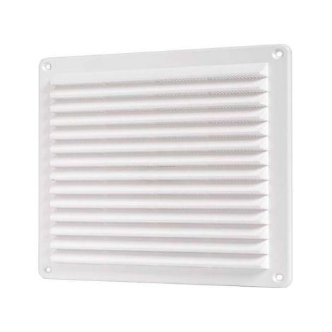 Griglia aria Griglia areazione in plastica cm. 20x15 con rete