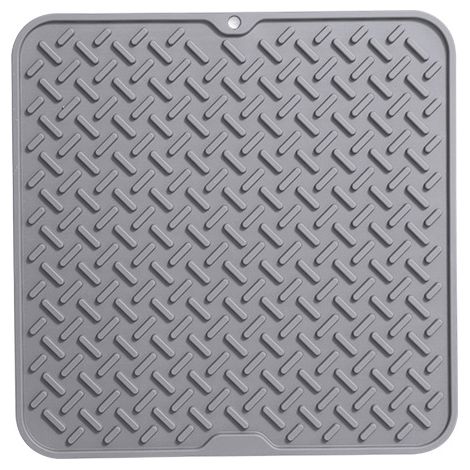 Napperon Universel Silicone Gris Foncé 3030 : Résistant à la Chaleur, Antidérapant pour Cuisine et Table (1/3)
