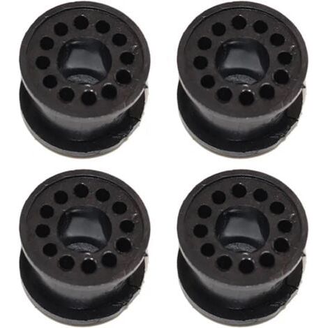Câble de levier de changement de vitesse Portable, œillet en plastique noir, 4 pièces, 4S6P7412AA pour Fiesta Focus (1/4)