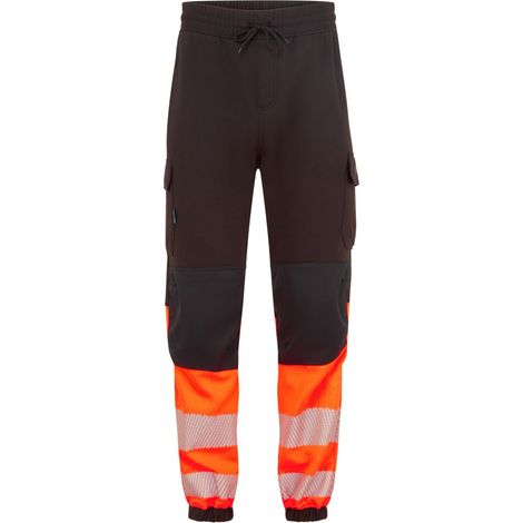 Jogging Pw3 Modaflame Hvo Classe 1 Fr - Taglia L - Nero/arancione - Portwest