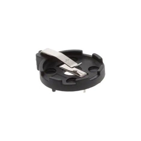 Porte-pile 1 x RS PRO CR2032, raccordement Traversant ( Prix pour 1 )