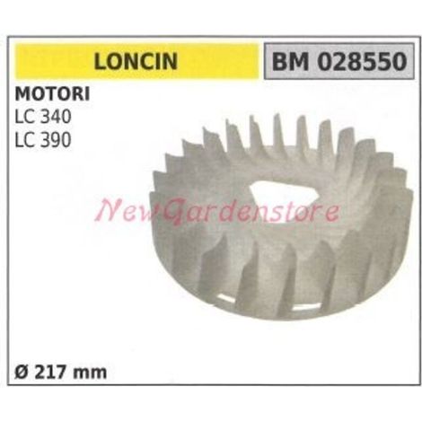 Ventilateur magnétique moteur LC 340 390 Ø 217mm 028550