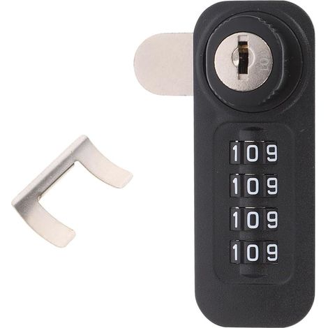 Serrure de porte à combinaison mécanique FUOYLOO 4 chiffres pour (1/5)