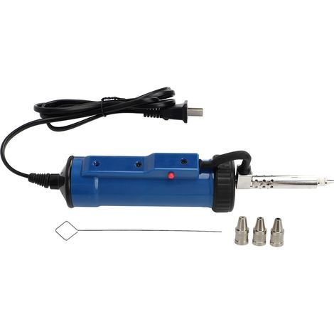 Pompe à dessouder automatique 30W portable, outil de déssoudage à succion vide pour soudure à l'étain, prise US 110V-220V (1/5)