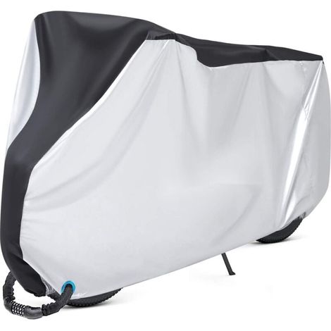 Fahrradabdeckung, 210D Oxford Outdoor-Fahrradabdeckung (XL, 200 x 70 x 110 cm) Anti-Staub-Regen-UV-Schnee für MTB und Rennrad (1/4)