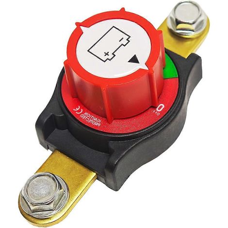 Coupe-circuit rapide côté batterie, 12 V-48 V, robuste, étanche, 300 A, compatible avec voitures, camions, camping-cars et véhicules de loisirs GM. (1/5)