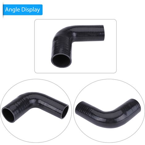 Tuyau Silicone Intercooler EGR Turbo Boost TDCi pour Ford Focus 1.8 MK2 C-MAX, Durite Haute Performance, Réf 1496238, Jeu de 1 Pièce, Noir (1/5)