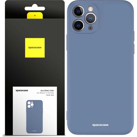 Spacecase Silikonhülle für iPhone 11 Pro Max, blau (1/5)
