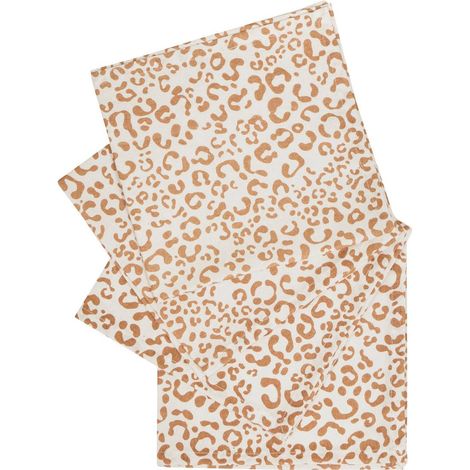 4 tovaglioli di lino beige leopadi l40xp40xh0,1cm - Atmosphera créateur d'intérieur