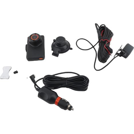 Dashcam voiture haute définition boucle – Surveillance stationnement double lentille avant arrière enregistreur conduite (1/5)
