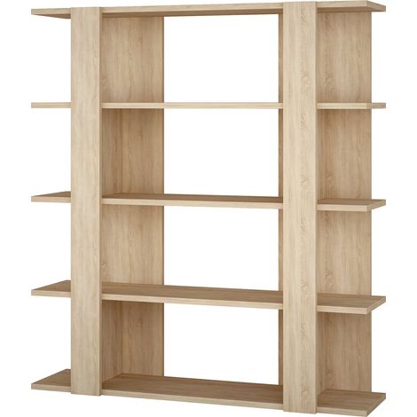 Etagère avec 4 espaces. Couleur Safie. (Hauteur 122 cm/Largeur 110 cm/Profondeur 29 cm) (1/4)