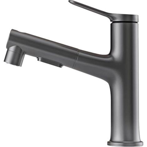 Robinet Extractible Lavabo Cuivre Eau Chaude Froide Salle de Bains Toilettes (1/4)