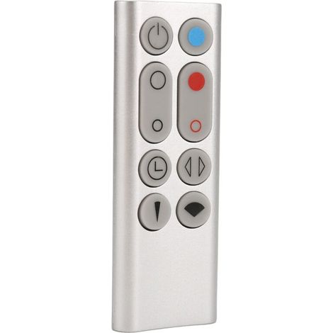 Ersatzfernbedienung kompatibel mit dem blattlosen Luftreiniger-Ventilator AM09 HP00 HP01, silber
