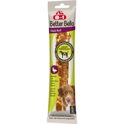 8in1 Hundeleckerli BetterBello 80 g Entenrolle (1/3)