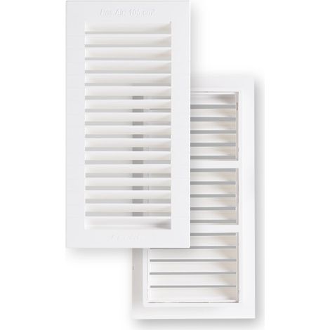 Rejilla vent 140x20mm emp fepre abs bl espesor2,4 cm 27007