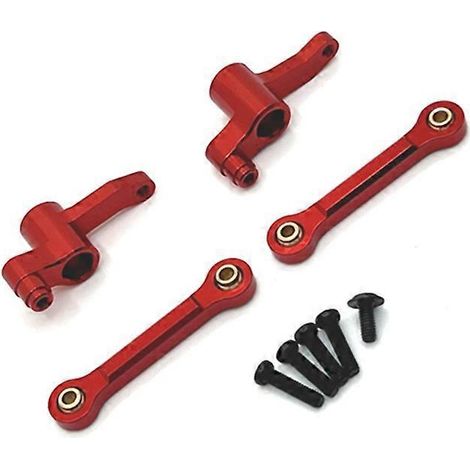 Barre de direction rouge pour voiture RC Crawler SCY 1/18 (1/5)