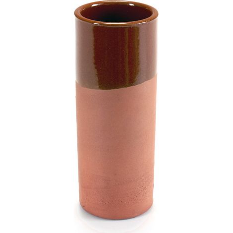VASO TUBO BARRO 330 ML 7x16 CM (1/4)