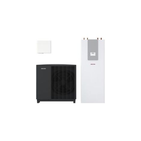 Stiebel Eltron Wärmepumpen-Set WPL-A 13.2 Trend HK 400 und HSBC 300, R290 12,5kW bei A-7/W35