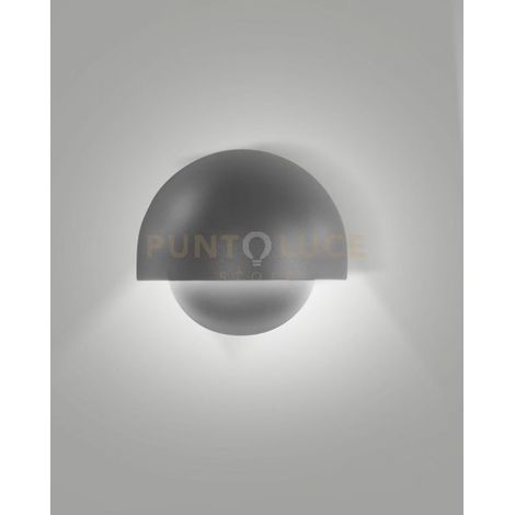 ECTOR APPLIQUE DA ESTERNO A LED 10W 3000K 990lm GRIGIO SCURO IP65
