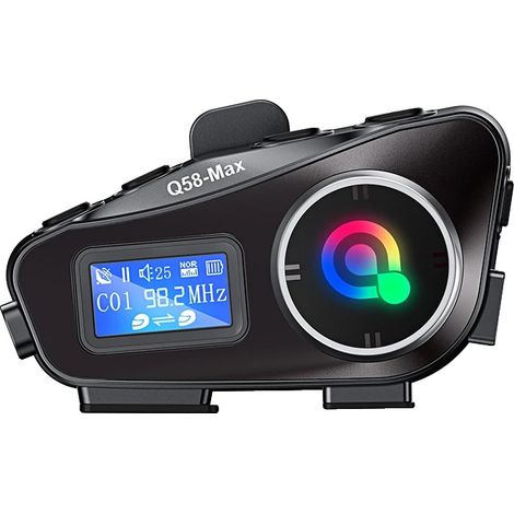 Casque de moto, connectivité Bluetooth, étanche IP65, 1PC Q58-Max (1/2)