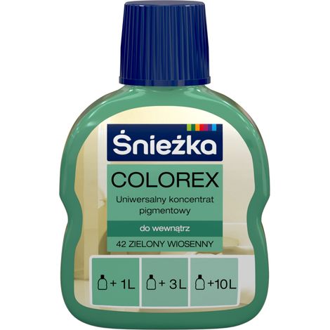 Śnieżka Colorex pigmento de pintura Verde Primavera mate 100ml