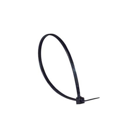 Colliers de serrage - 7,6 X 300 mm - Noir - Le paquet de 100 - RVL (1/2)