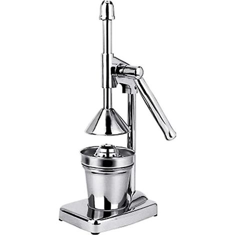 Exprimidor manual de acero inoxidable, exprimidor de frutas, exprimidor de frutas y verduras de mano, exprimidor de naranjas, licuadora, exprimidor de vaso (1/4)