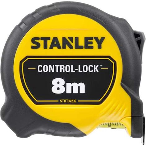 FLEXÓMETRO CONTROL-LOCK STANLEY 8m x 25mm