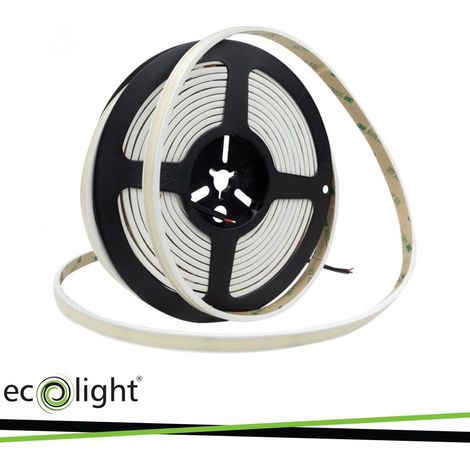 STRISCIA COB AL NEON 24V 3000K 9W 480 855LM/M IP68 5MT                                                   - Luce CALDA (1/3)