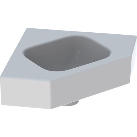 iCon Eck-HWB 46x27,5cm weiß Schenkellänge 33cm, ohne HL, ohne ÜL