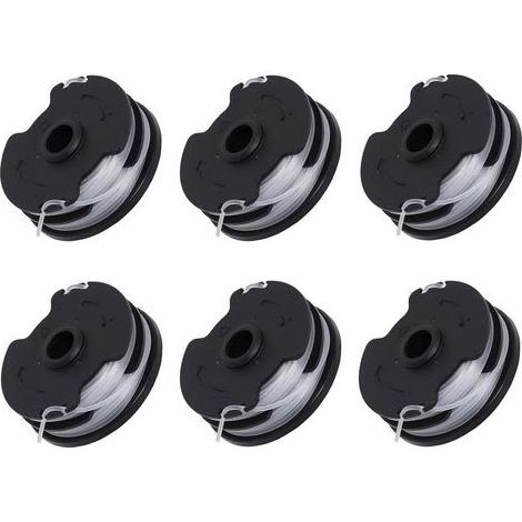 HOXILEELEO - Lot de 6 bobines de rechange pour débroussailleuse Parkside PRTA 20-Li C3 – Fil 1,65mm – Longueur 8,3m – ABS respectueux de l'environnement - IAN351753 (1/5)