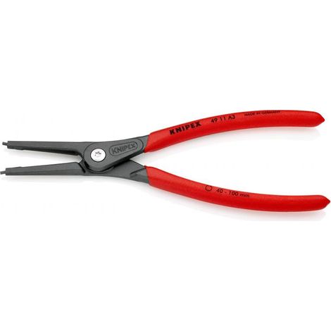 Pinza per circlip esterni 40-100 diritta Knipex