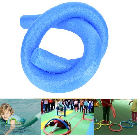 Bâton de Mousse pour Piscine - Flotteur Noodle pour Enfants - Équipement Fitness Aquatique Bleu (1/5)