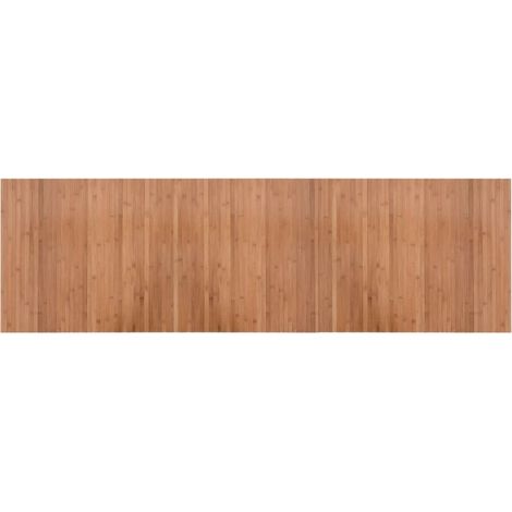 Tapis rectangulaire naturel 60x200 bambou (1/5)