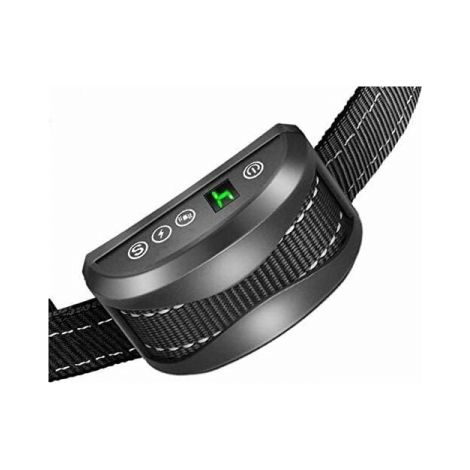 Antibellhalsband für Hunde – 3 Modi: Elektroschock/Vibration/Sensibilität, harmlose automatische Trainingshilfe, IP65 wasserdicht, wiederaufladbarer Akku, verstellbarer reflektierender Riemen für klei (1/5)