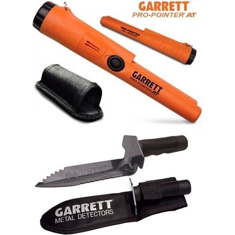 Garrett PROPOINTER AT immergibile + Coltello scavo Edge digger