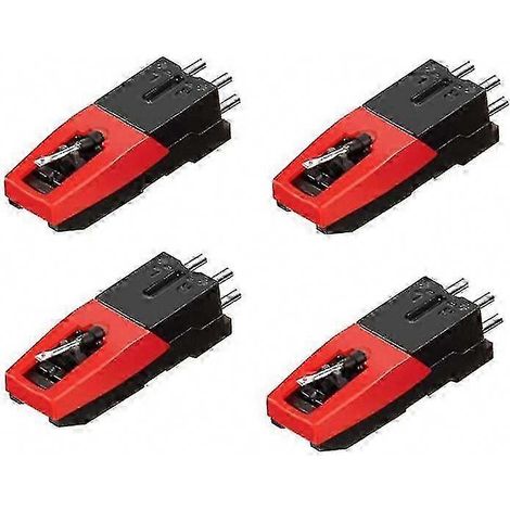 4 Stück Ersatz-Saphirnadeln für Crosley Ion Jensen 1Byone Plattenspieler (1/5)