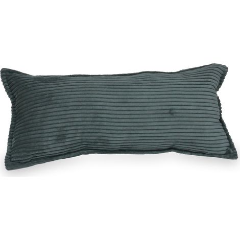 Großes Kissen für das Sofa, Cord Graphit (1/5)
