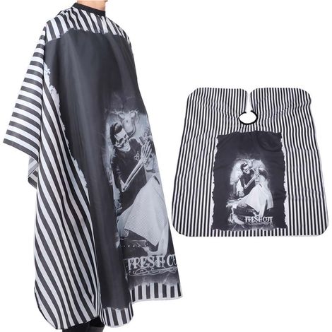 Tablier de Coiffure Professionnel - Cape Imperméable pour Salon et Soins à Domicile (1/5)