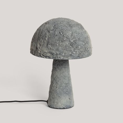 Lampada da Tavolo Cemento Chiaro Besnica Marrone Chiaro (1/5)