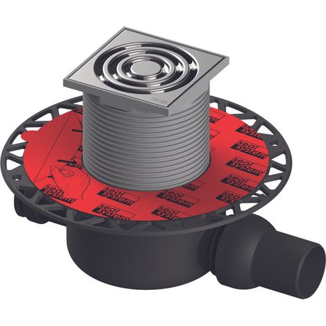Juego de desagüe TECEdrainpoint S 120, estándar, con brida