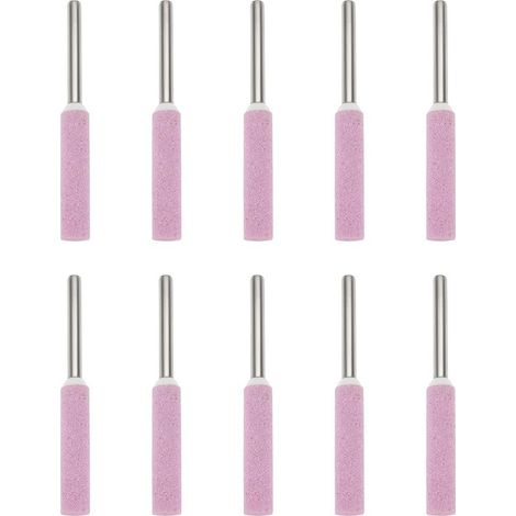 Paquete de 10 discos abrasivos de 5,5 mm para motosierras, compatibles con amoladoras D-remel y Proxxon. (1/5)