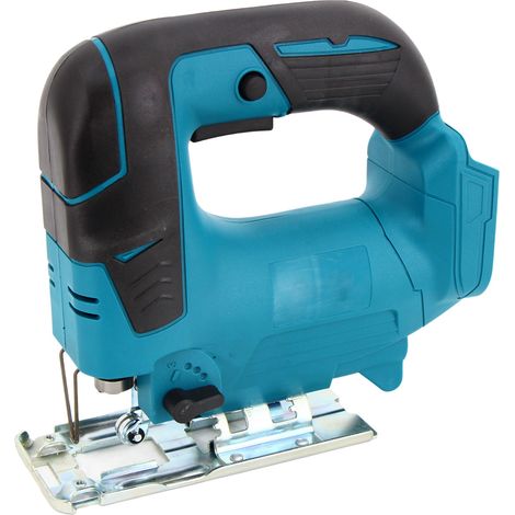 Scie sauteuse électrique 1300 SPM avec 10 lames pour la découpe du bois, du plastique et du métal. Supporte 3 mouvements orbitaux et coupe en biseau à 45°. Conception ergonomique pour un confort optim (1/5)