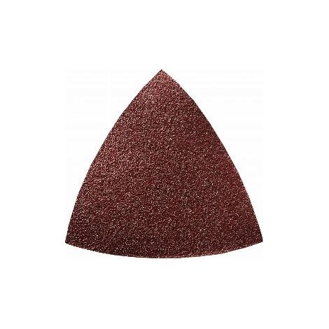FPLUS disco lija delta velcro 85x85 gr.80 (6uds) , Lija para todo tipos de materiales y diferentes granos.