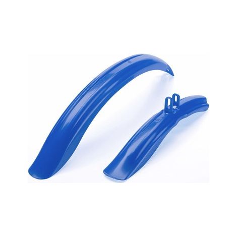 COPPIA PARAFANGHI PER BICI DA BAMBINO 20" GRAZIELLA MTB AZZURRI Ecovelo (1/4)