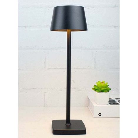 5200mAh Battery Powered Desk Lamp - Black (1/4)