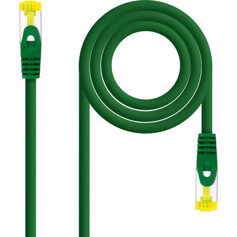 RJ45 Cat6a S/FTP CU LSZH 0,5m VERDE RJ45 Cat6a S/FTP Patchcord