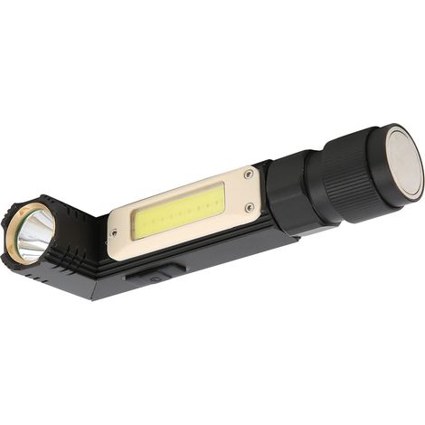 Zoternen Torcia USB, mini torcia girevole resistente per pattugliamento, caccia e campeggio (1/5)
