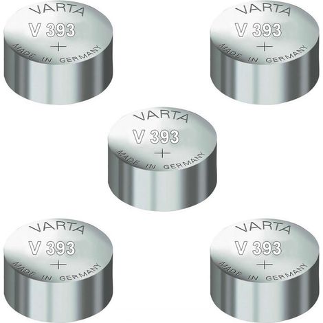 .5 Piles varta 393 SR754W.