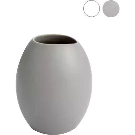Tescoma Vaso Fiori Stones Grigio 12x9x17cm Fancy